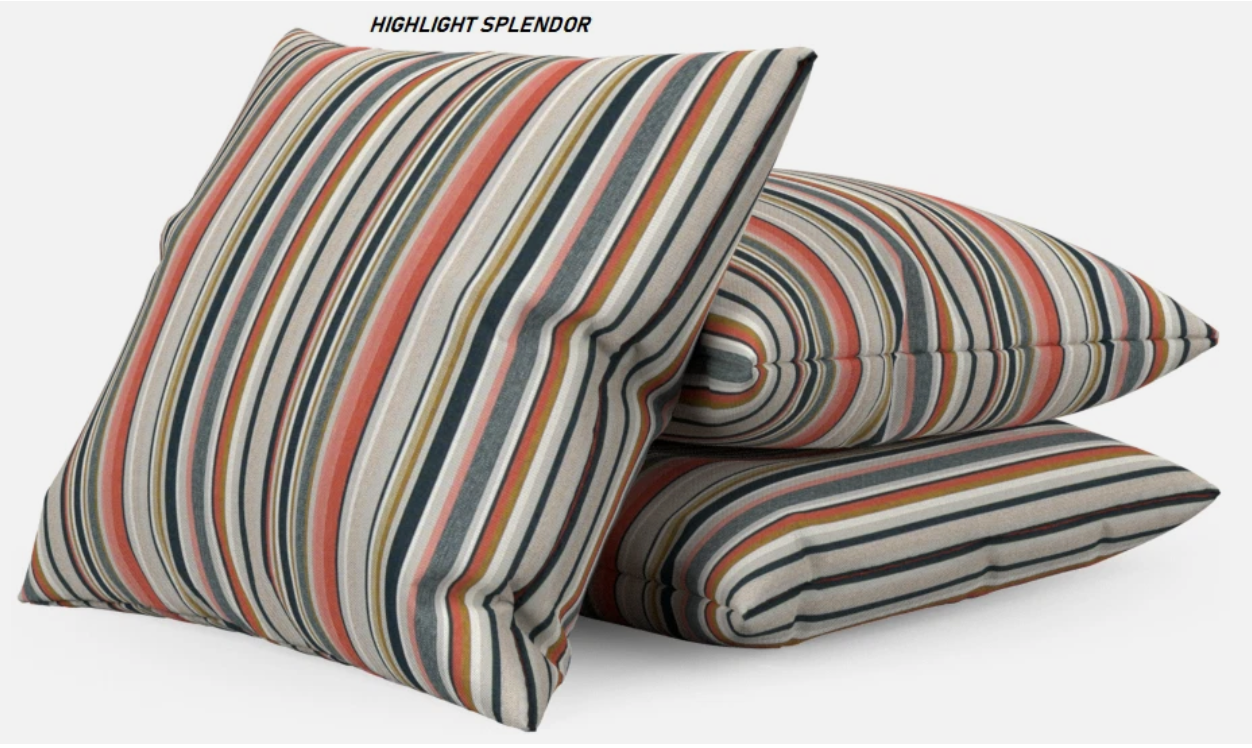Telescope Casual 17" Square Pillow - Highlight Splendor