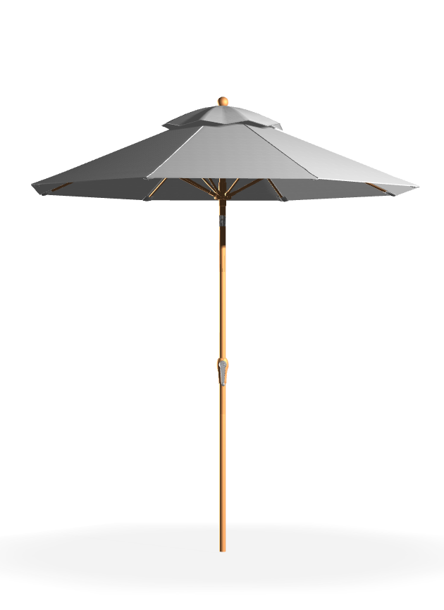 Monterey Crank Lift/Auto Tilt Umbrella