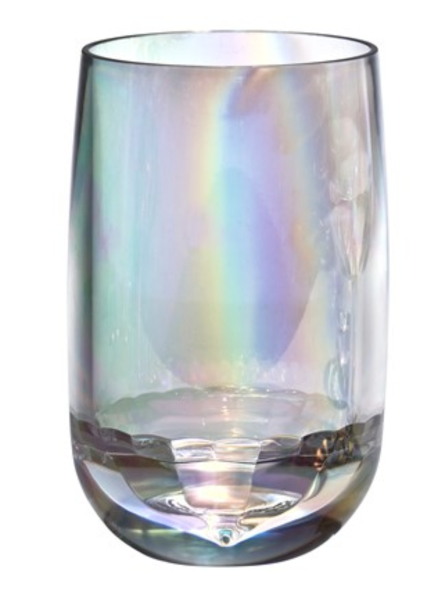 Iridescent 14 oz Hi Ball Tumbler Clear