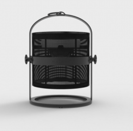 La Lampe Petite - Charcoal/Charcoal