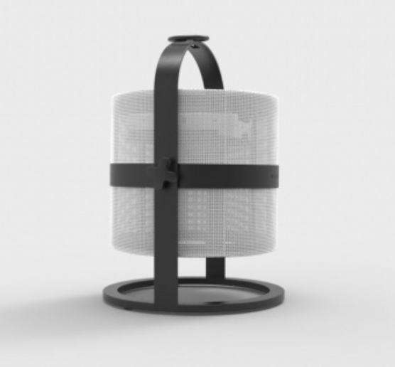 La Lampe Petite - White/Charcoal