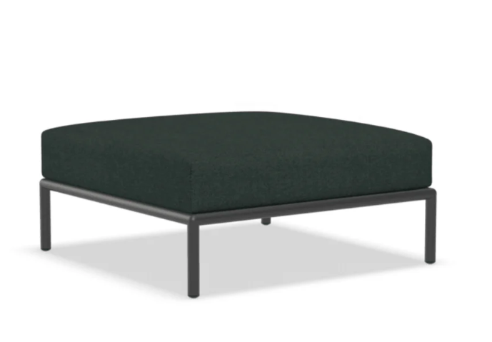 HOUE Level Ottoman - Sunbrella Heritage Alpine green