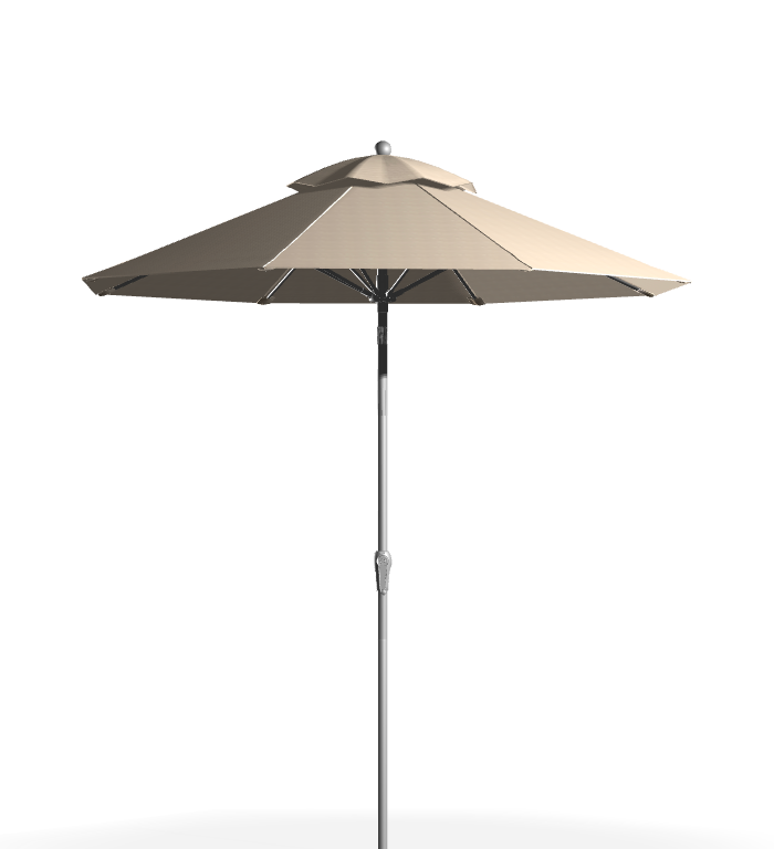 Monterey Crank Lift/Auto Tilt Umbrella