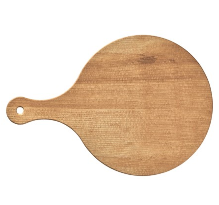 Banana Leaf Round 17 x 12 in Cheese Board