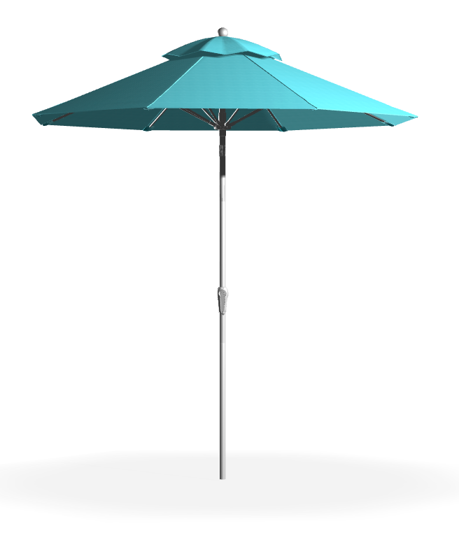 Monterey Crank Lift/Auto Tilt Umbrella