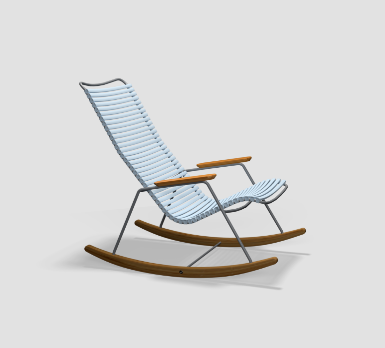 HOUE CLICK Rocking Chair - Dusty Blue
