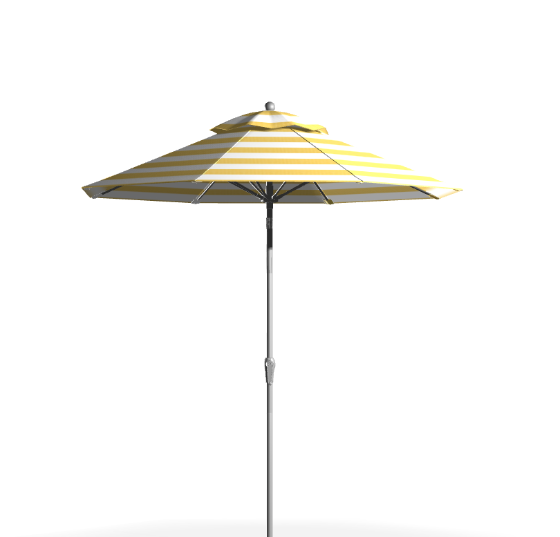 Monterey Crank Lift/Auto Tilt Umbrella