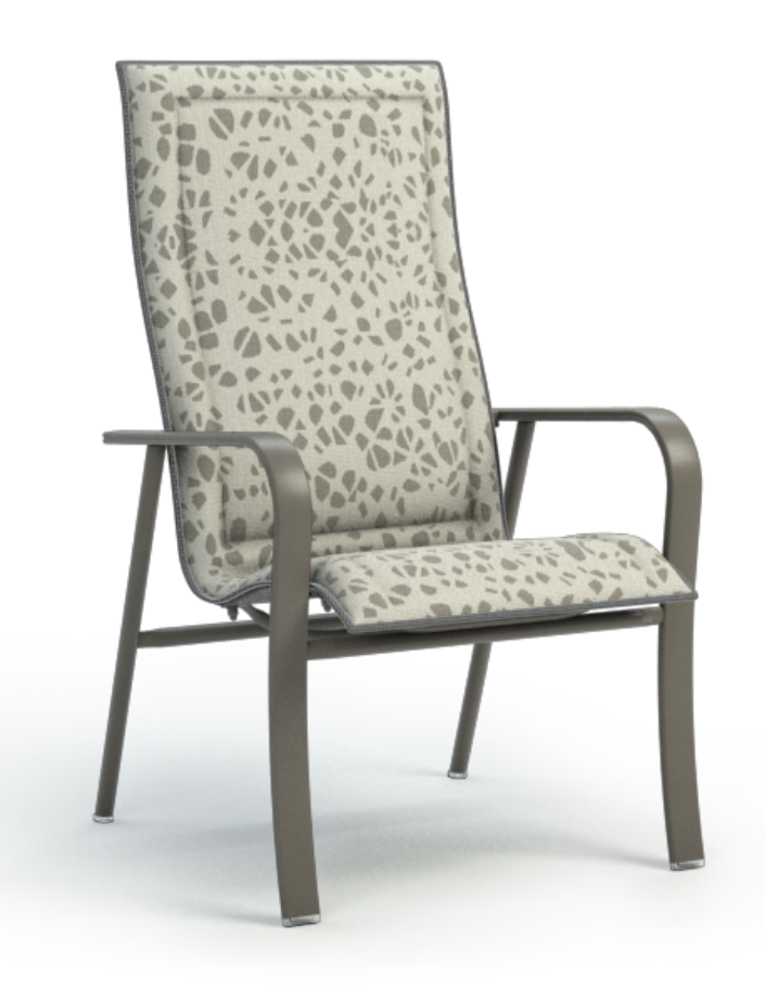 Kashton High Back Padded Sling Chairs