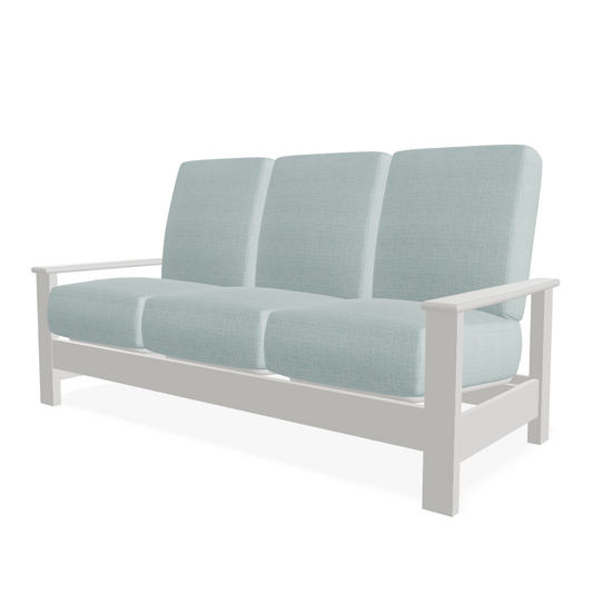 Leeward MGP Cushion Three-Seat Sofa