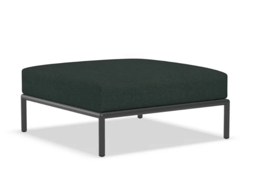 HOUE Level Ottoman - Sunbrella Heritage Alpine green