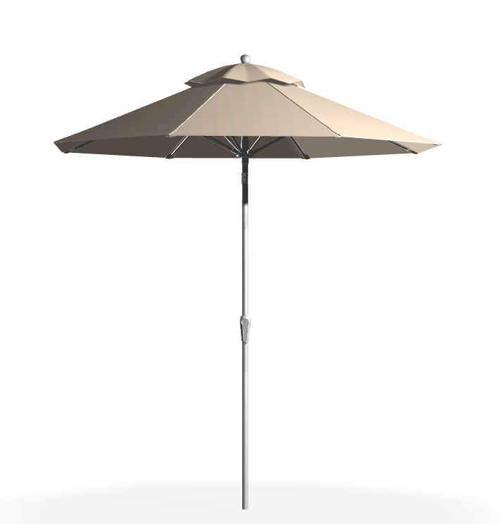 Monterey Crank Lift/Auto Tilt Umbrella