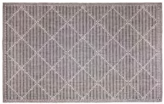 6'6" x 9'4" Malibu Checker Diamond Rug