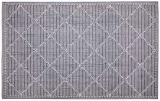 7'10" x 9"10" Malibu Checker Diamond Rug