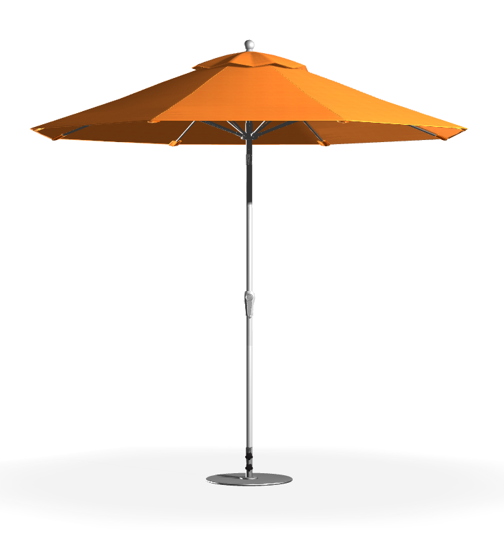 Monterey Crank Lift/Auto Tilt Umbrella