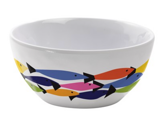 Rainbow Fish 4.75 in x 2.25 in Dipping Bowl