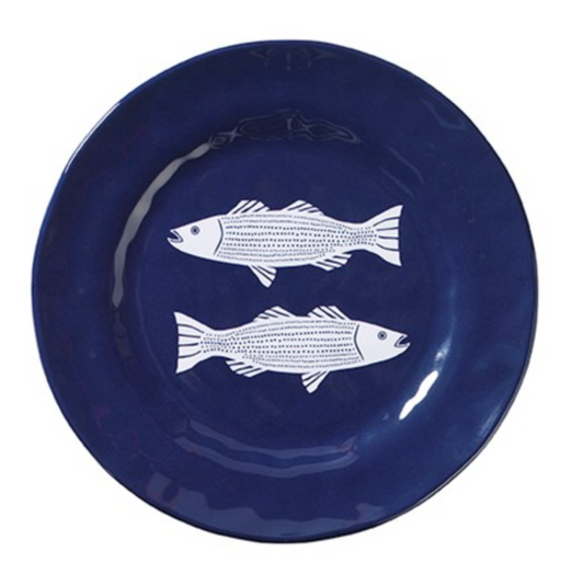 Striper 8.5 in. Round Salad Plate