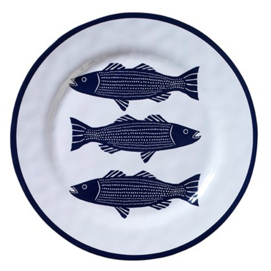 Striper 11 in. Round Dinner Plate