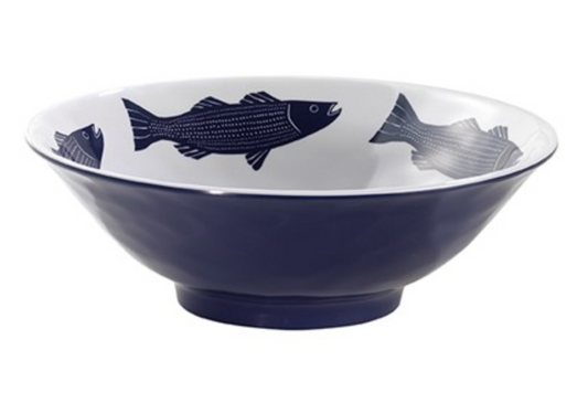 Striper 7.25 Round Salad Bowl