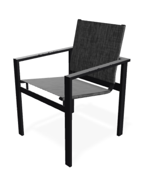 Tribeca Sling Stacking Cafe Chair