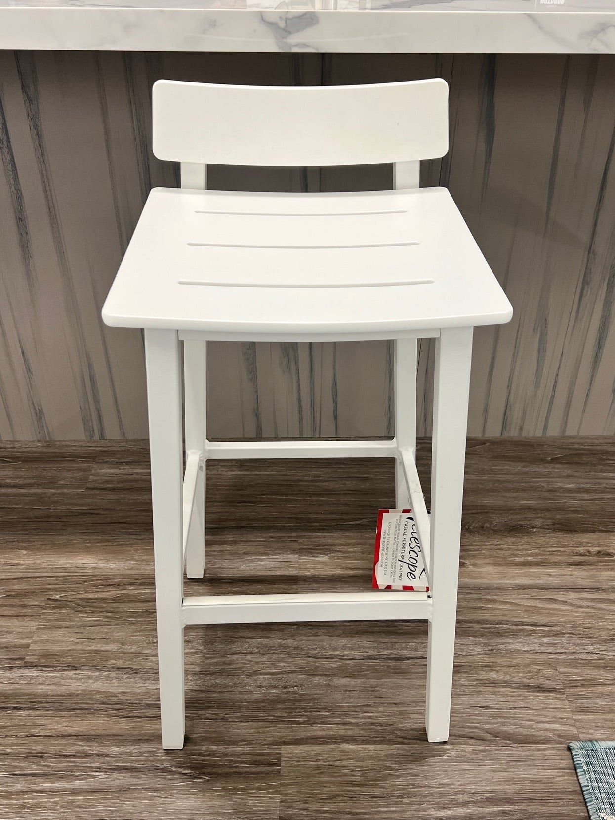 Telescope Casual Bazza Polymer Bar Stool - Snow