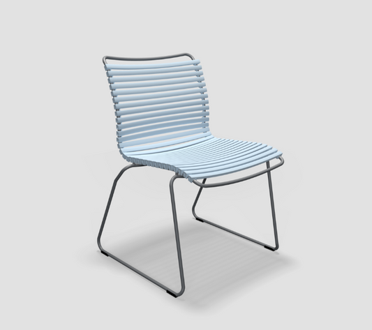 HOUE CLICK Dining chair without armrests - Dusty Blue