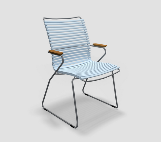HOUE CLICK Dining chair tall back - Dusty Blue